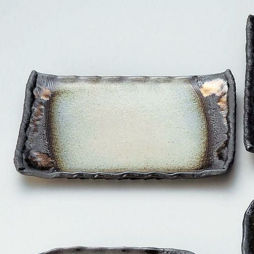 風雅9号長角皿 27.5×20×3.5cm 235-219