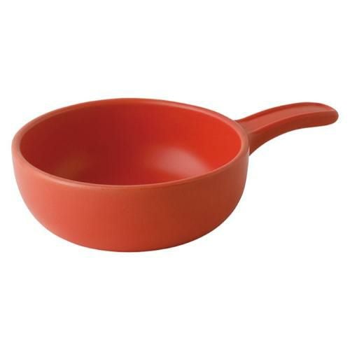 226-0153 赤 片手グラタン 23×15.2×5.5(cm)