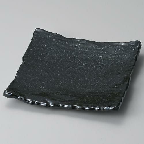御影御影23cm正角皿 23.3×23.3×3.7cm 184-109