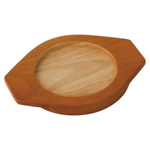 998-4000 ビビンバ木台(小) 14・16cm用 21.5×16.5×2.2(cm)、内径12.5(cm)(cm)