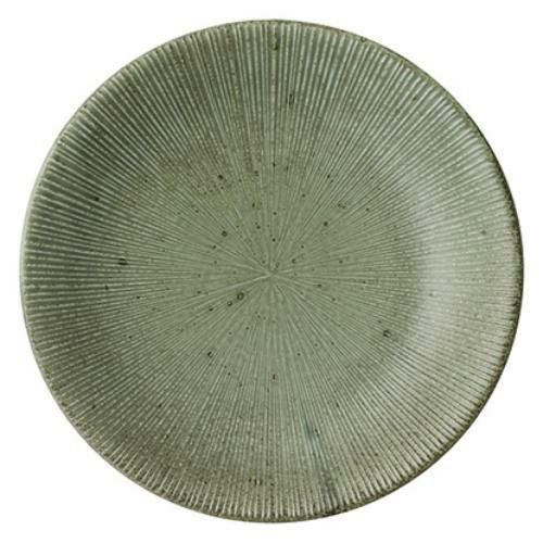 025-0001 わび うぐいす 千段尺皿 φ30.5×4.3(cm)