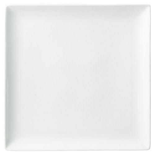 スタイル白24cm角皿 23.8×23.8×2.5cm 480-059