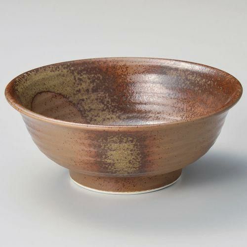 備前風7.0反高台丼 φ21.5×8cm 308-039
