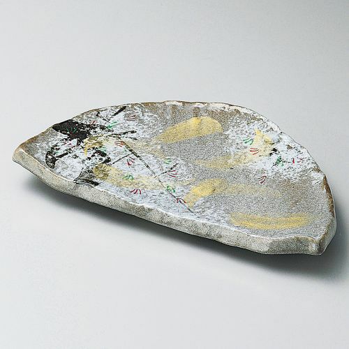 乾山春秋半月前菜皿 24.5×13.5×3cm 140-119