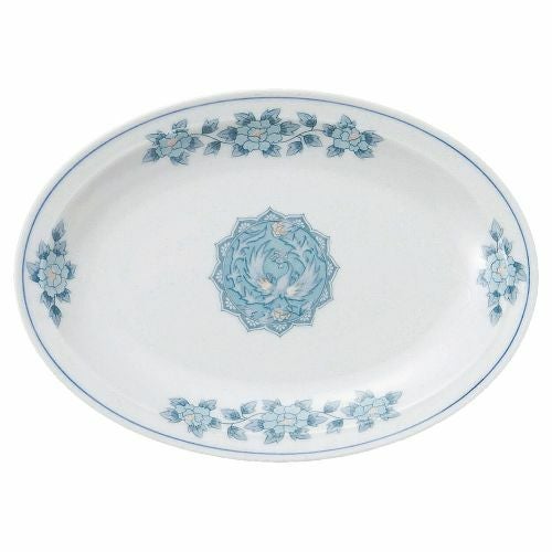 東鳳9吋プラター 23.5×17cm 592-069