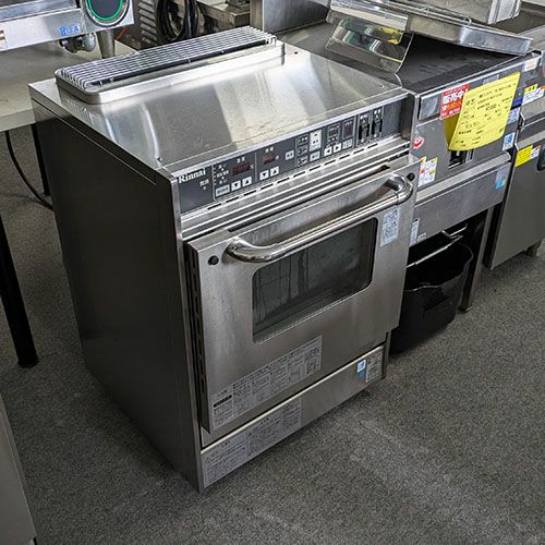 業界最長1年保証】【中古】ガス高速オーブン 中型 リンナイ(Rinnai
