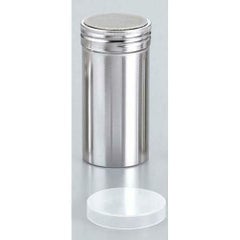 18-8 パウダー缶(アクリル蓋付)ロング φ55×115