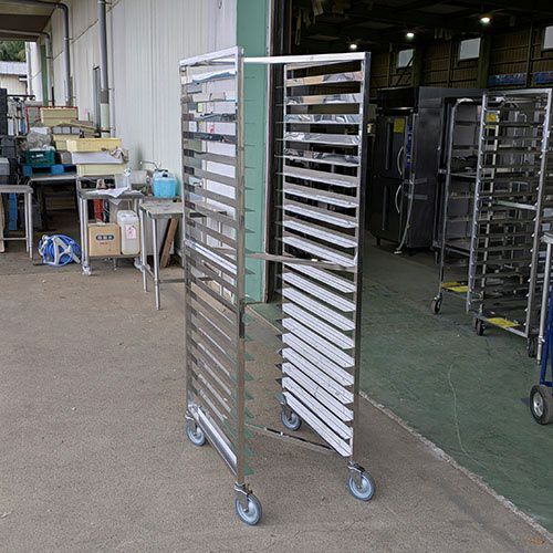 中古】パンラック 幅1500×奥行750×高さ1300 【送料別途見積】【業務用