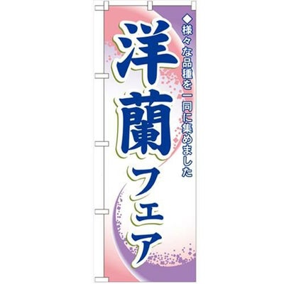 「洋蘭フェア」 のぼり【N】