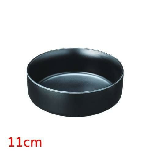 JE メラミンラウンドサイドディッシュ 11cm D466 ブラック