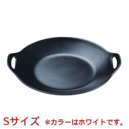 ジェーンユーロ メラミン取手付浅型ポット S D440 ホワイト