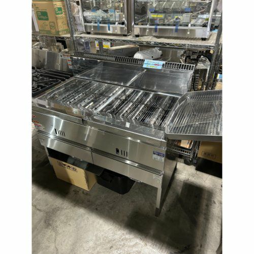 中古】ガスフライヤー マルゼン MGF-23WK 幅1030×奥行600×高さ800 都市