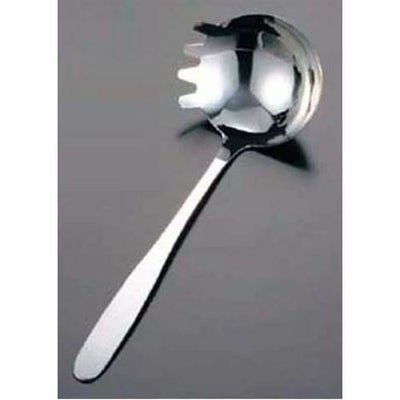 ののじ 18-8 歯付きお玉 フック無 LB-NS020 80cc