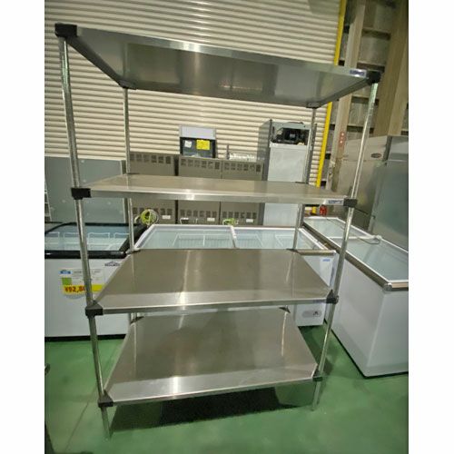 中古】シェルフ棚 幅1220×奥行610×高さ1900 【送料別途見積】【業務用