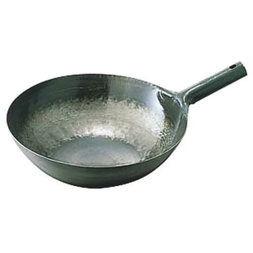 山田/鉄打出片手中華鍋 1.6mm 42cm