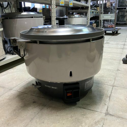 中古】ガス炊飯器 5升 リンナイ(Rinnai) RR-550C 幅569×奥行485×高さ