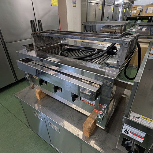 業務用/新品】ヒゴグリラー 万能型タイプ(卓上型)三相200V 3P-210C 幅