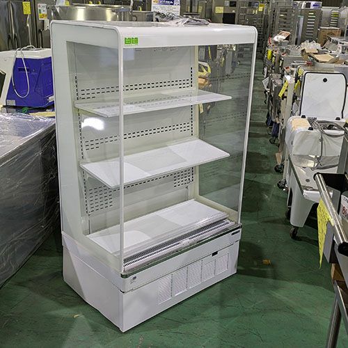 冷蔵ショーケース 120x45 サンデン 冷蔵ショーケース 対面タイプ TSA-180XC 幅1800×奥行652×高さ