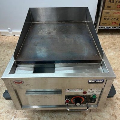 業界最長1年保証】【中古】卓上電気グリドル 架台付き ニチワ電機 MTEG 