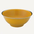 メタル丼 渕磨きタイプ 塗装仕様 黄