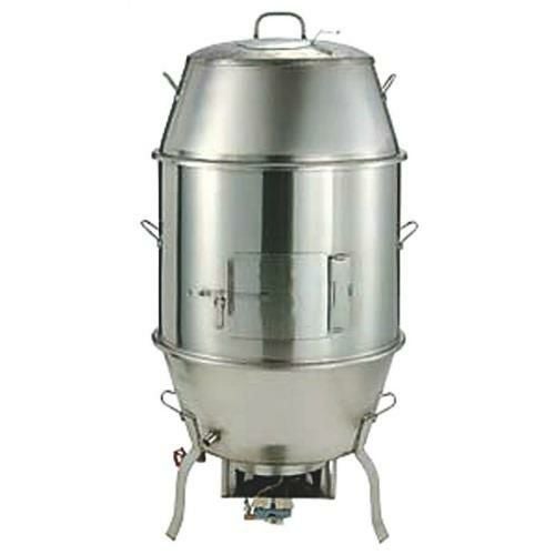 業務用/新品】【マルゼン】ガス回転釜 110L 鋳鉄製 MKGS-T110 幅1360