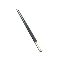 燕舞 SPS 箸 真鍮キャップ ブラック金