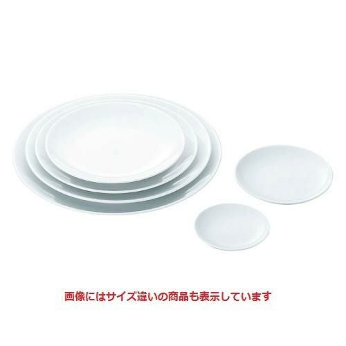 白磁 平皿 尺二寸