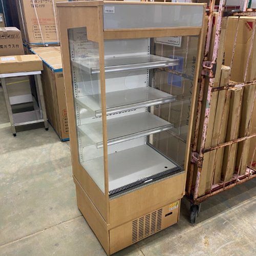 業務用/新品】【サンデン】冷蔵・温蔵オープンショーケース 155L RSG