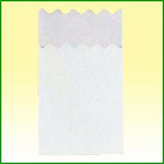 6折ナプキン 波型 無地 100入り