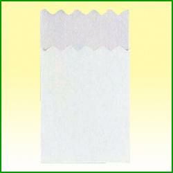 6折ナプキン 波型 無地 100入り