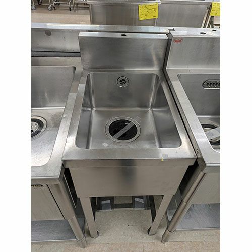 BS1-046、BS1-046N 一槽シンク マルゼン 幅450×奥行600×高さ800mm