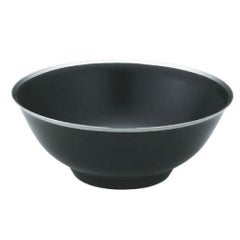 メタル丼 渕磨きタイプ 塗装仕様 黒