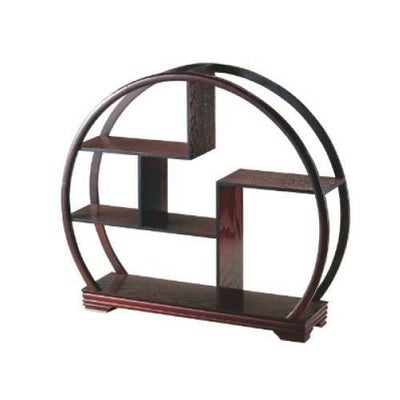 丸型茶壷飾棚 X07J001