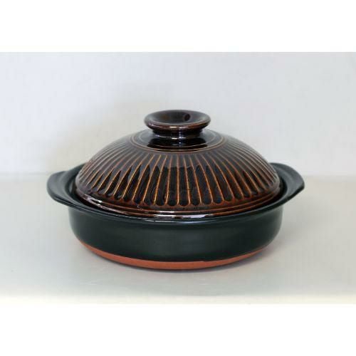 菊花飴釉 9号鍋/M1048