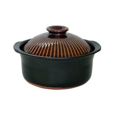 菊花ごはん鍋飴釉 5合炊/M1103