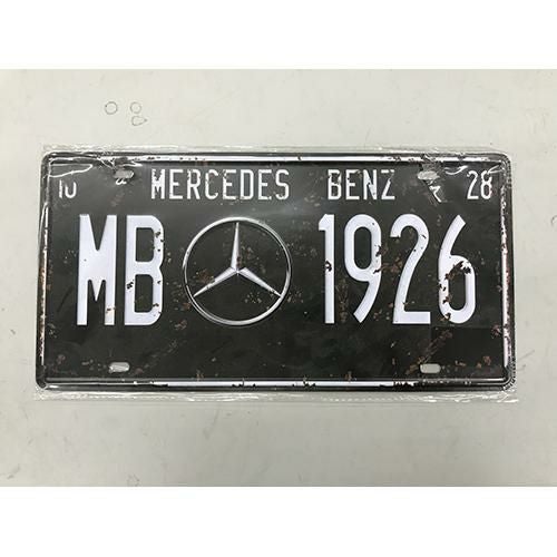 新品】ブリキナンバープレート MB1926 Y1-TP-016 幅300×奥行1×高さ155
