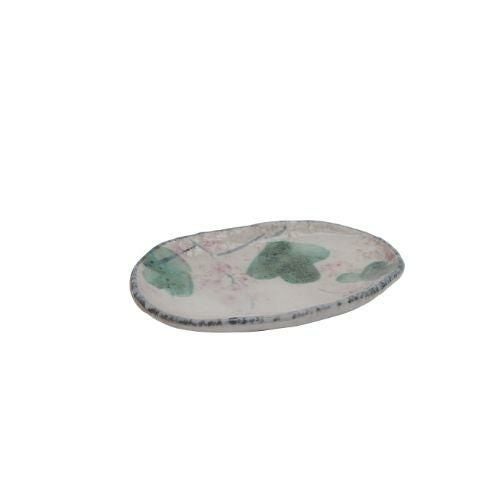 赤い実 5.5号小判皿/M1214