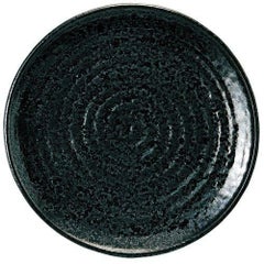 油滴天目 11号丸皿/M1414