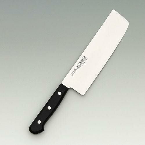 【ネット限定】菜切包丁 ツバ無 刃渡り：180mm スタンダード 抗菌PC 堺實光 【送料別】