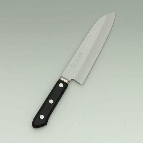 【ネット限定】三徳包丁 ツバ付 刃渡り：165mm CT570 堺實光 【送料別】
