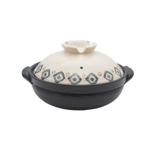 藍菱紋 8号鍋/M1487