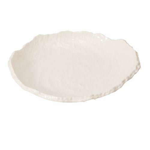 白釉 8号変形皿/M2003