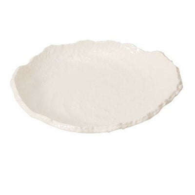 白釉 8号変形皿/M2003