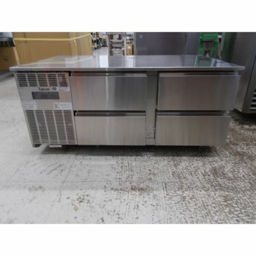 中古】低ドロワーコールドテーブル フジマック FRDB44MRK 幅1200×奥行