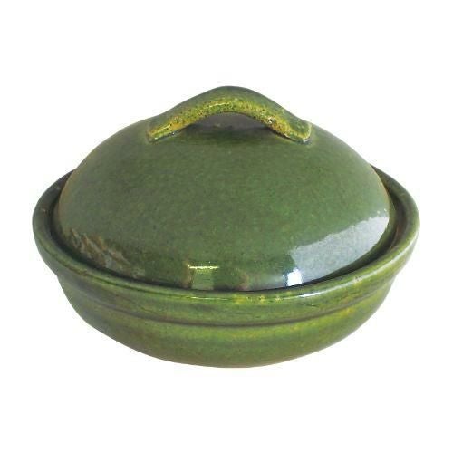 織部 蓋付グラタン鍋/M7527