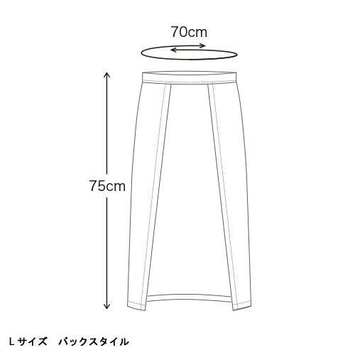 厨房腰下前掛け (L)