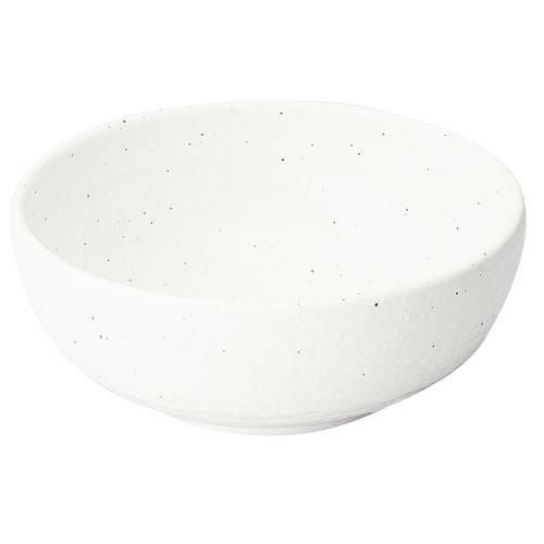 【新粉引 石目6.5ボウル】ボウル 高さ75mm×直径:204【業務用】【グループB】【プロ用】【まとめ買い商品】