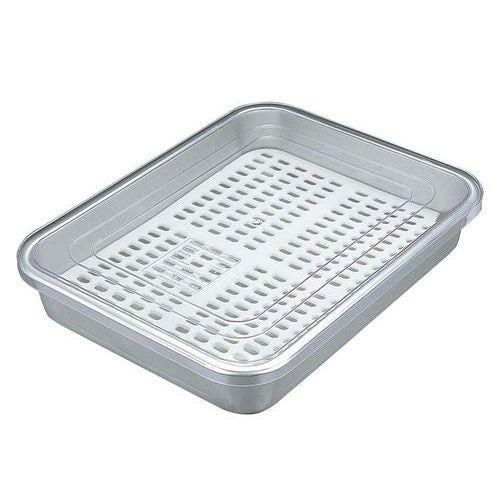 冷凍ケース (目皿付) アルマイト CP-350 /小物送料対象商品