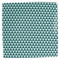 山格子 19.5cmスクエアープレート 緑【まとめ買い商品】