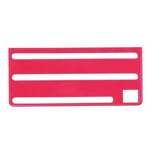 HACCP包丁差用カラープレート B(横)タイプ レッド